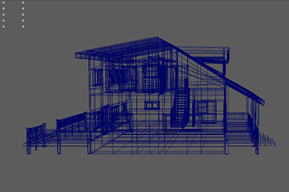 Wire Frame Side View